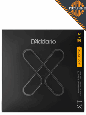 D’Addario XTAPB1256 XT 12-56 фосфорная бронза — Струны для акустической гитары