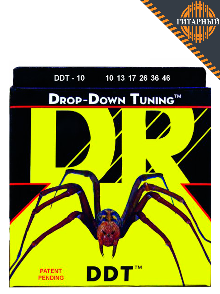 DR DDT-10 10-46 никелированные — Струны для электрогитары