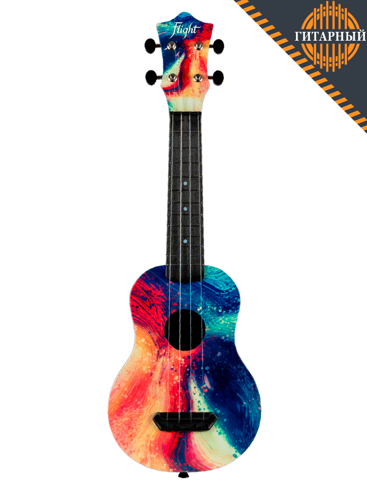 FLIGHT ULTRA S-40 Swirl — Укулеле сопрано с чехлом