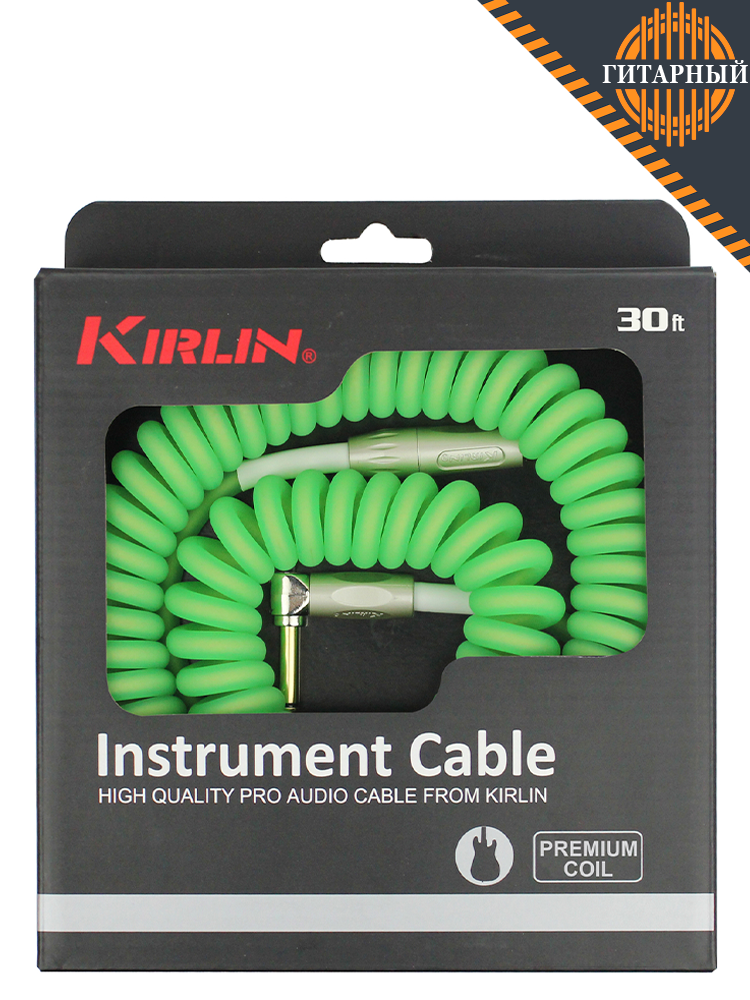 Kirlin IWB-202WEGL 6M WT — Кабель инструментальный, Grid