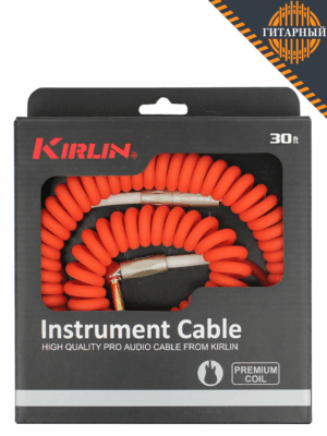 Kirlin IMK-202PFGL 9.1M RDF — Кабель инструментальный витой, Red-frost
