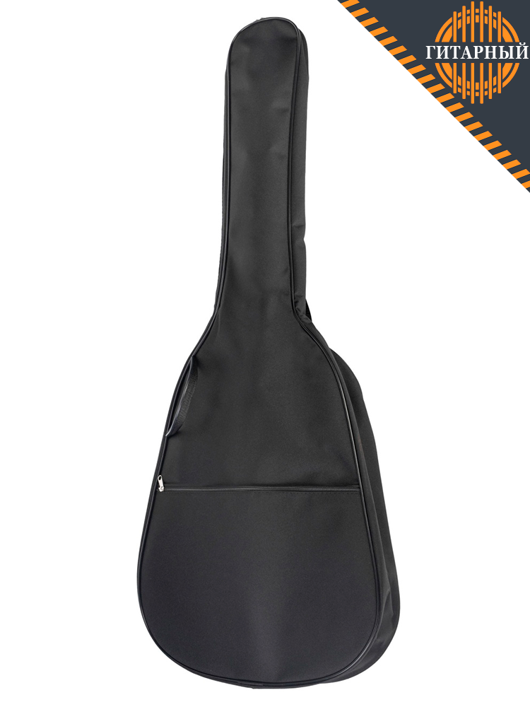 Lutner LDG-1 — Чехол для акустической гитары (большой корпус, в т.ч. 12-ти струнной), молния по всей длине, карман, ремень