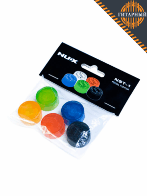Nux NST-1 Pedal Topper 5шт — Накладки ножного переключателя педали эффектов