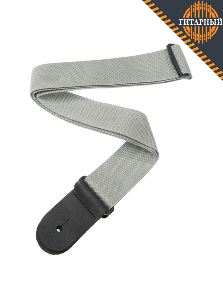 Planet Waves PWS105 Polypropylene — Полипропиленовый ремень для гитары, серебристый