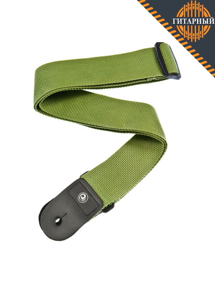 Planet Waves PWS107 Polypropylene — Полипропиленовый ремень для гитары, зеленый