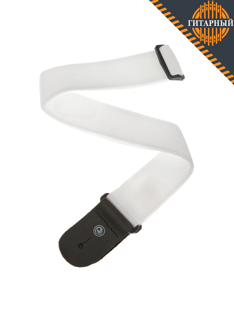 Planet Waves PWS108 Polypropylene — Полипропиленовый ремень для гитары, белый