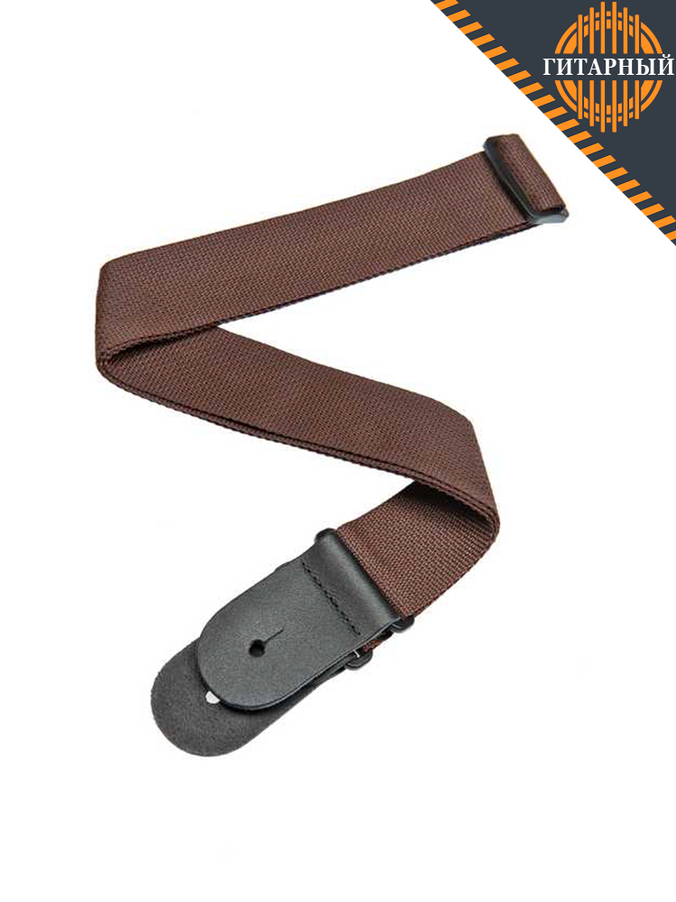 Planet Waves PWS109 Polypropylene — Полипропиленовый ремень для гитары, коричневый