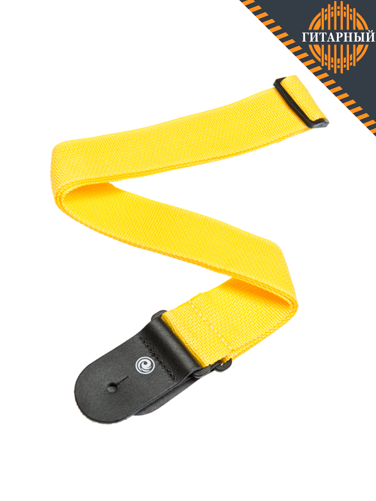 Planet Waves PWS110 Polypropylene — Полипропиленовый ремень для гитары, желтый