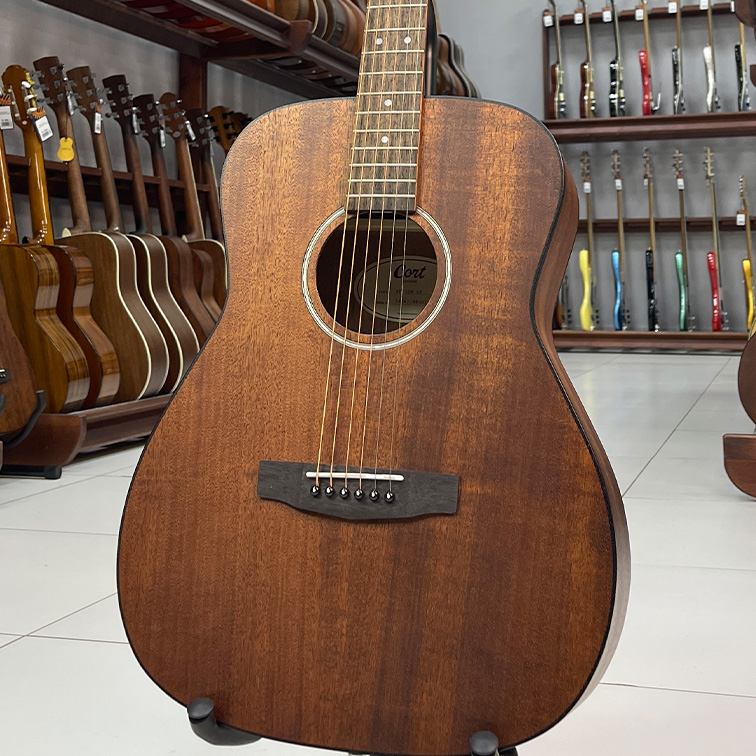 Cort AF510M-OP Standard Series — Акустическая гитара (фото верхней деки)