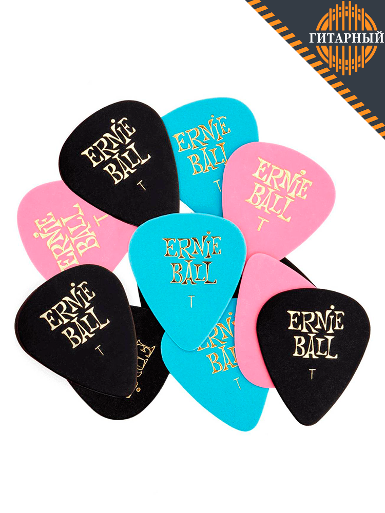 Ernie Ball 9170 Thin 0.46, разный цвет — Медиатор целлюлоза