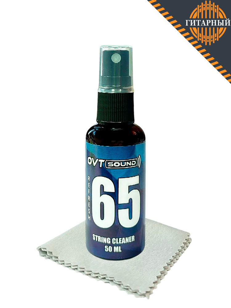 OVTSound SC50n салфетка в комплекте, 50мл — Средство для очистки струн