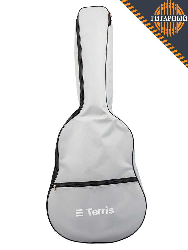 Terris TGB-A-01GRY серый — Чехол акустической гитары
