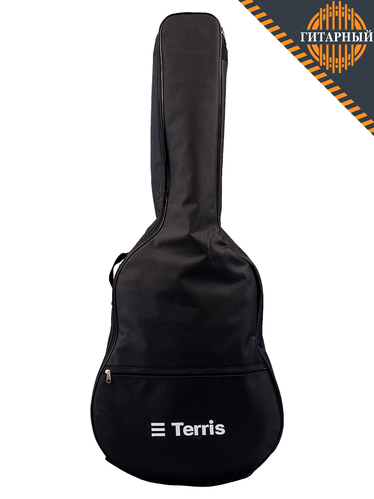 Terris TGB-A-05BK 5мм черный — Чехол акустической гитары