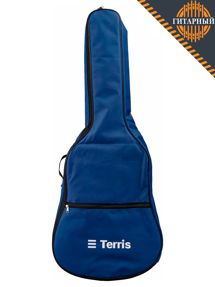 Terris TGB-C-05BL 5мм синий — Чехол классической гитары