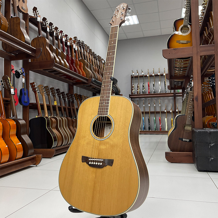 Crafter D-7/NC VVS — Акустическая гитара с чехлом (фото в магазине)