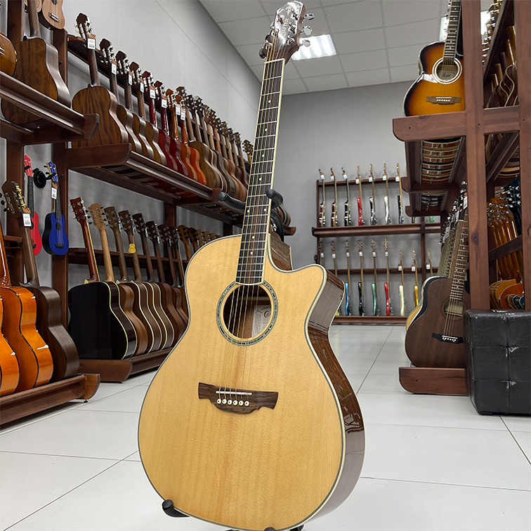 Crafter GAE-8/NC — Электро-акустическая гитара с чехлом (фото в магазине)