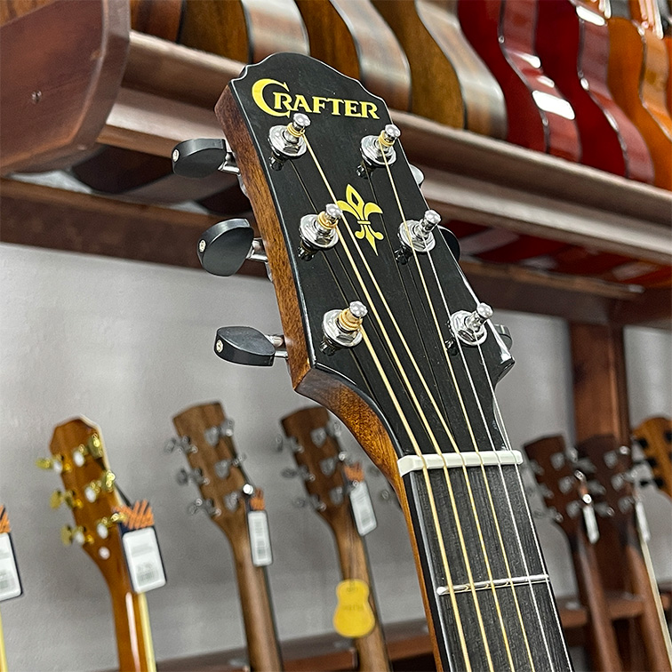Crafter HJ-250/VS — Акустическая гитара (голова грифа)