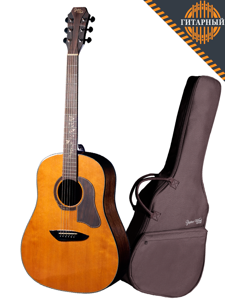 Gopher Wood K250R NA — Акустическая гитара (главный ракурс)