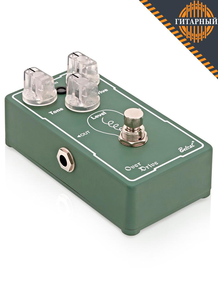Belcat OVD-602 Overdrive — Педаль эффектов (вид сбоку)