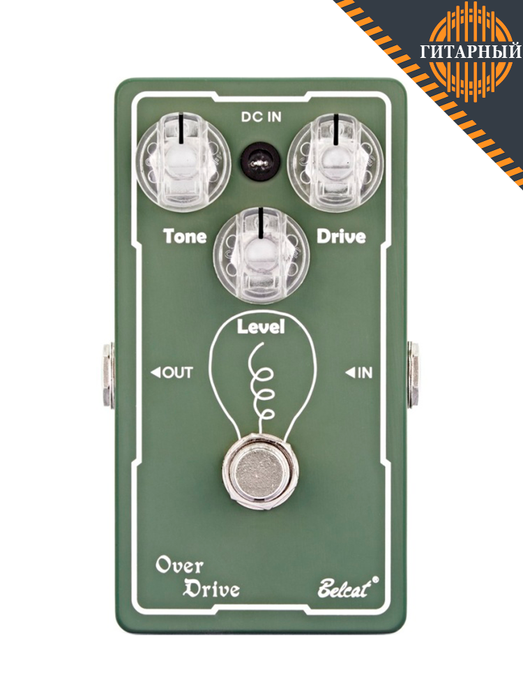 Belcat OVD-602 Overdrive — Педаль эффектов (основной ракурс)