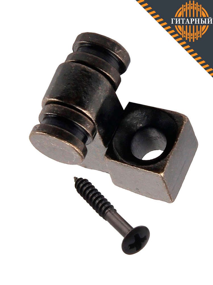 Musiclily MX0656-4 1шт черный — Ретейнер гитарный роликовый (основной ракурс)
