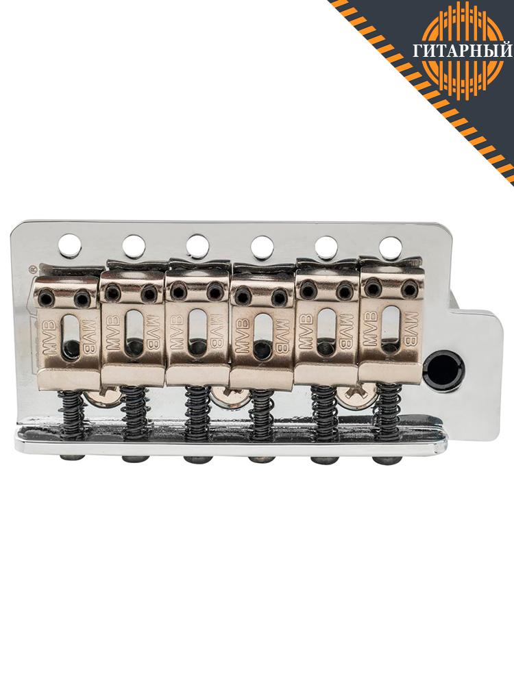 Wilkinson WOV03-CR M хром тремоло — Бридж струнодержатель (основной ракурс)