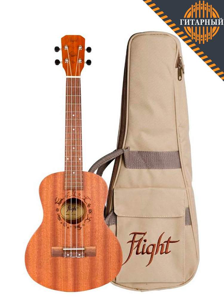 Flight NUT-310 — Укулеле тенор с чехлом в магазине Гитарный.рф