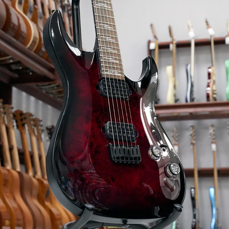 Schecter Omen Elite-6 BCHB — Электрогитара (верхняя дека)