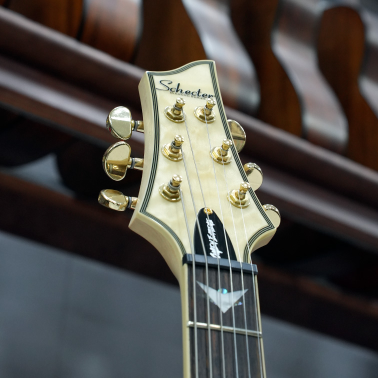Schecter Omen Extreme-6 GNAT — Электрогитара (голова грифа)