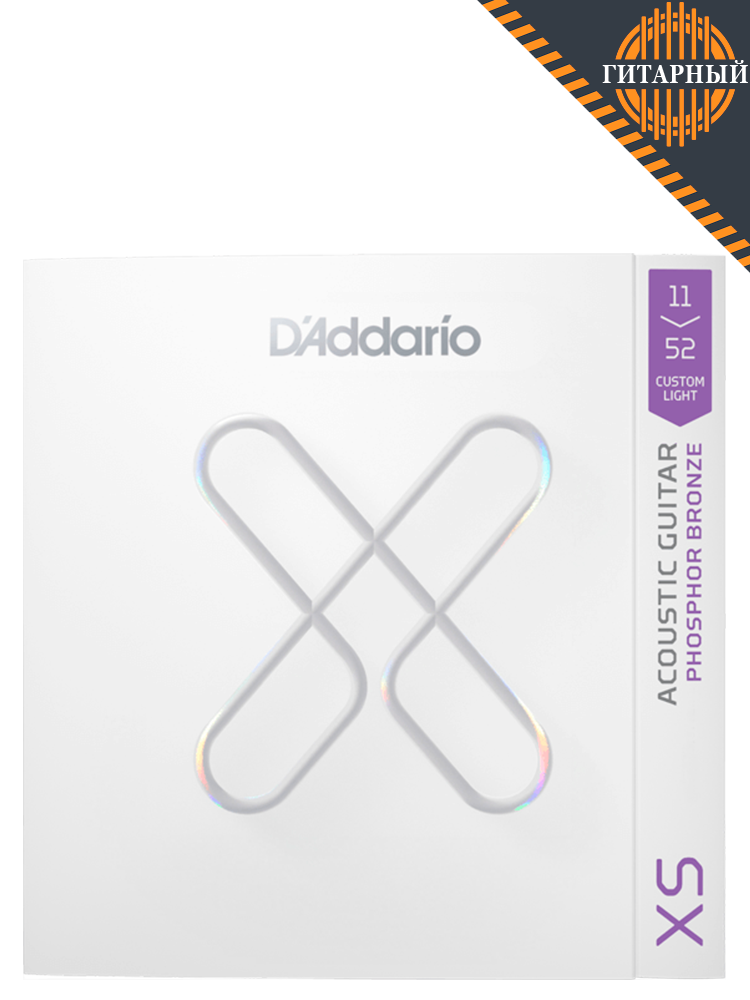 D’Addario XSAPB 11-52 Custom — Струны акустической гитары