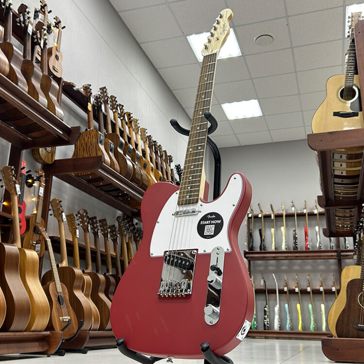 Squier-by-Fender-Debut-Telecaster-LRL-DKR-—-Электрогитара Squier by Fender Debut Telecaster LRL DKR — Электрогитара