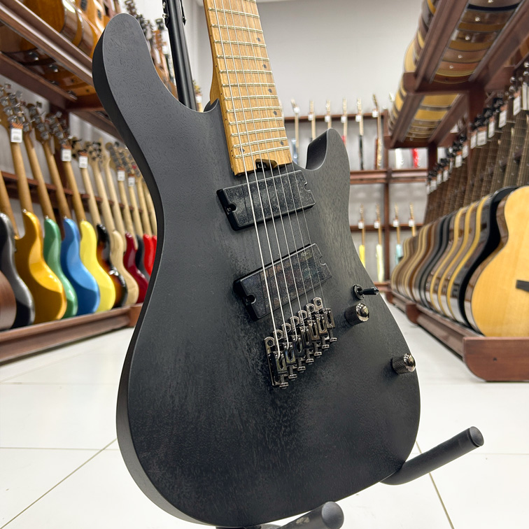 Cort KX307MS-OPBK мультимензурная — Электрогитара 7 струн (верхняя дека)