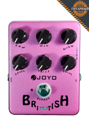Joyo JF-16 British Sound Overdrive — Педаль эффектов