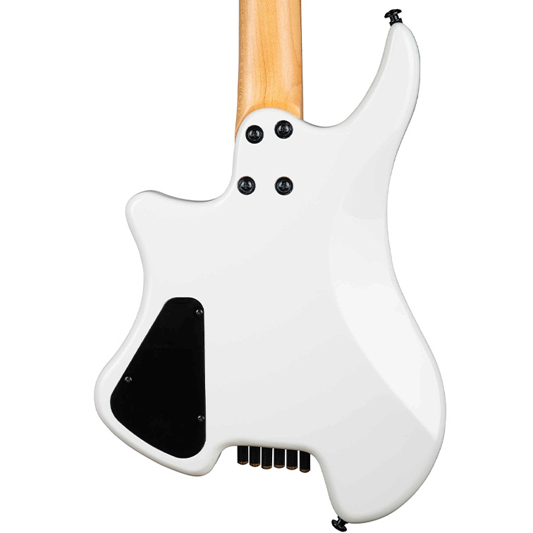Caraya HL-1A-WH Headless — Электрогитара безголовая с чехлом (нижняя дека)
