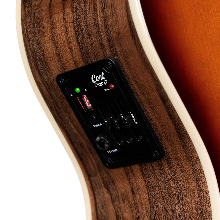 Cort Exotic-GA-Walnut-SS (датчик)