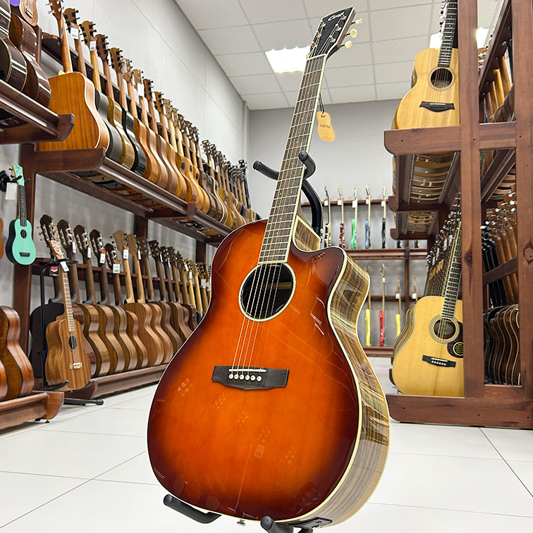 Cort Exotic-GA-Walnut-SS — Электро-акустическая гитара