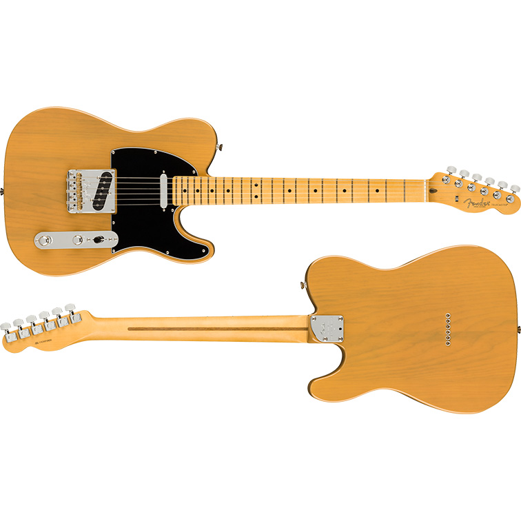 Fender American Professional II Telecaster BTB — Электрогитара (без фона)