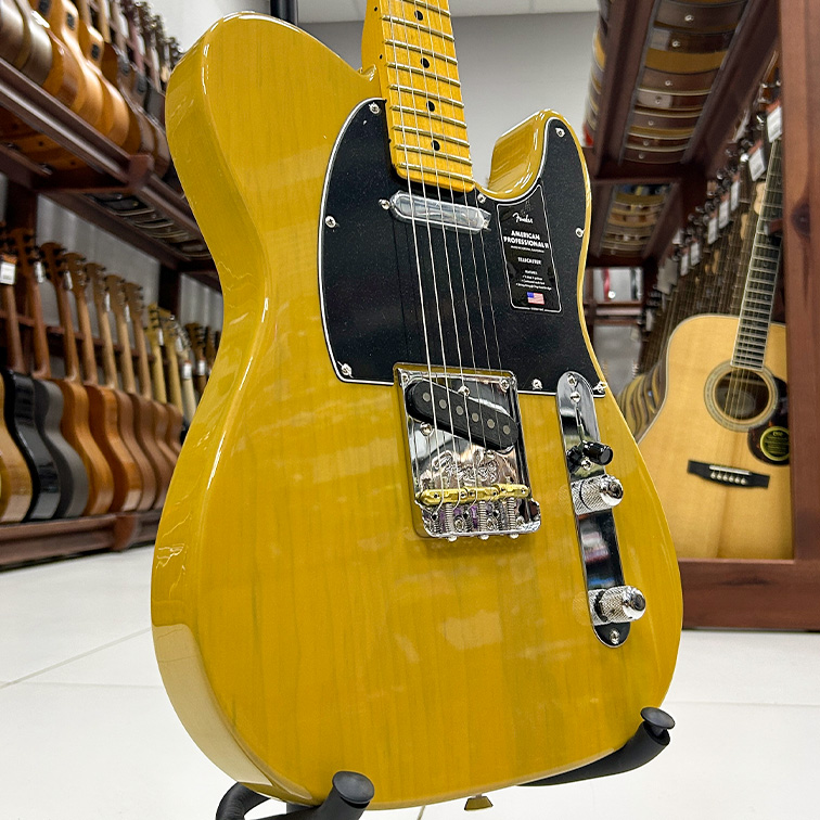 Fender American Professional II Telecaster BTB — Электрогитара (верхняя дека)