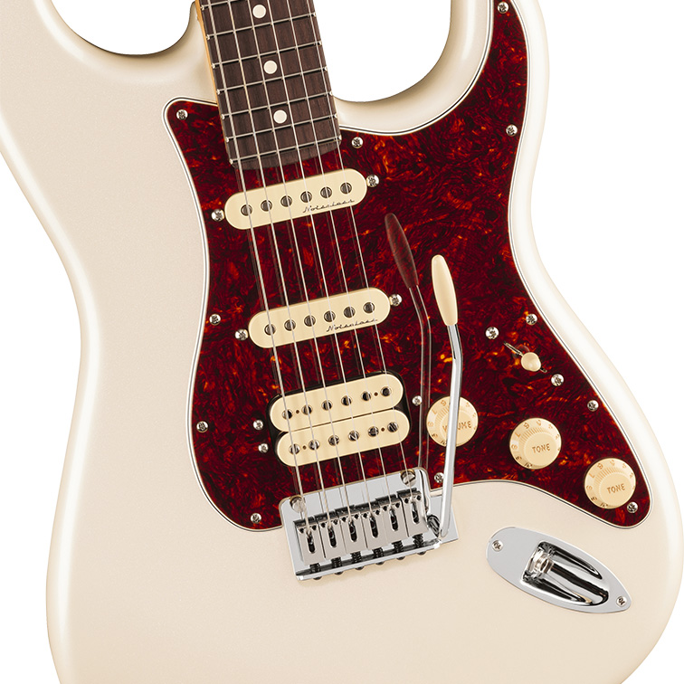Fender Stratocaster Player II Modified HSS OP — Электрогитара (дека вблизи)
