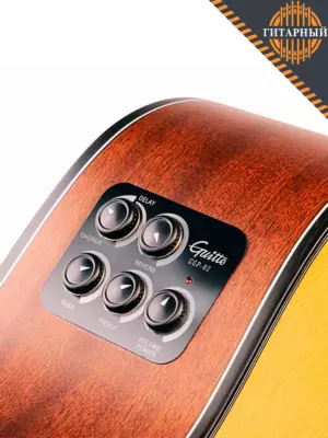 Guitto GGP-02 трансакустика — Звукосниматель акустической гитары