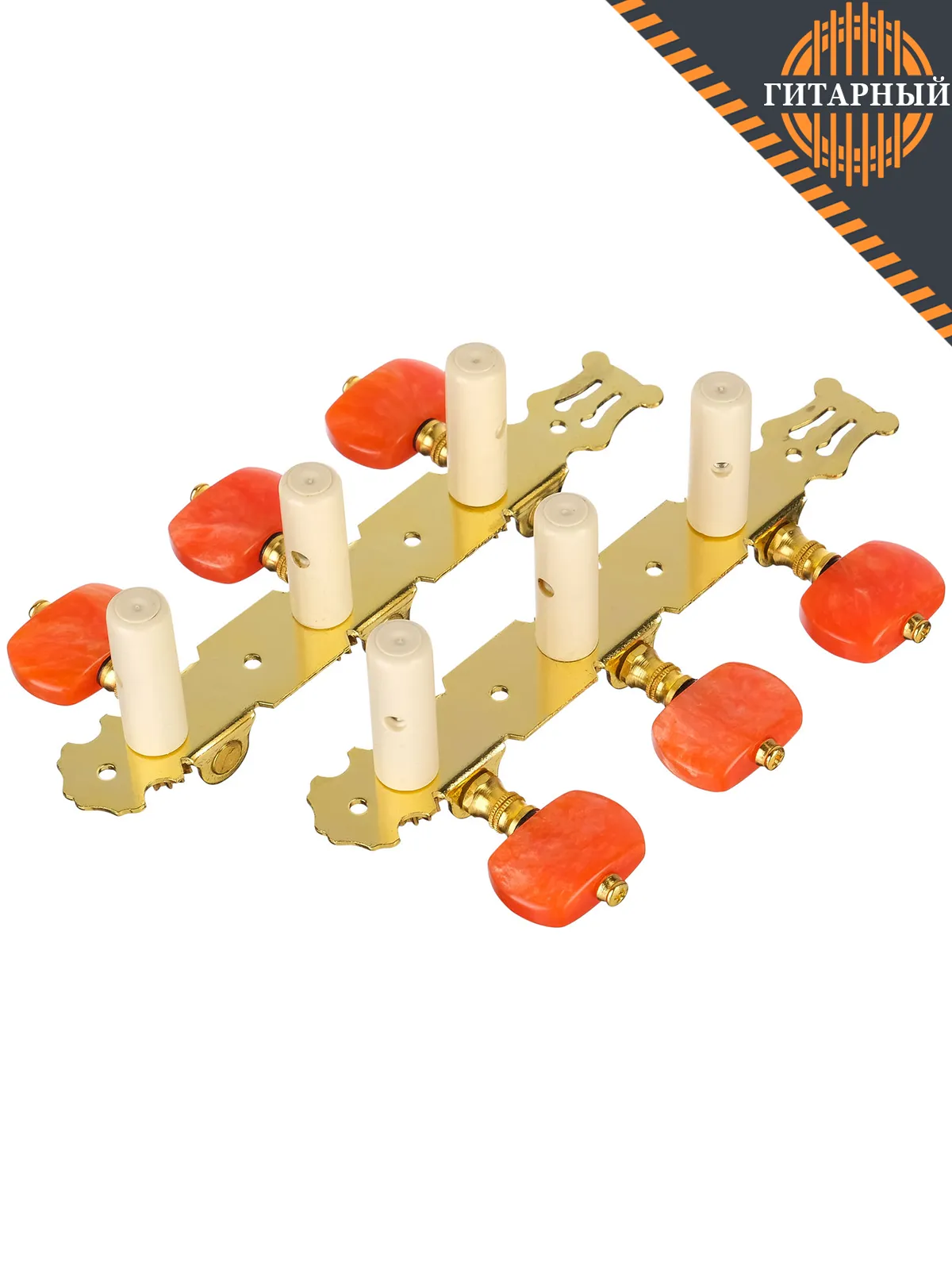 Alice AO-020HV2P черно-золотая — Колковая механика (внутри)