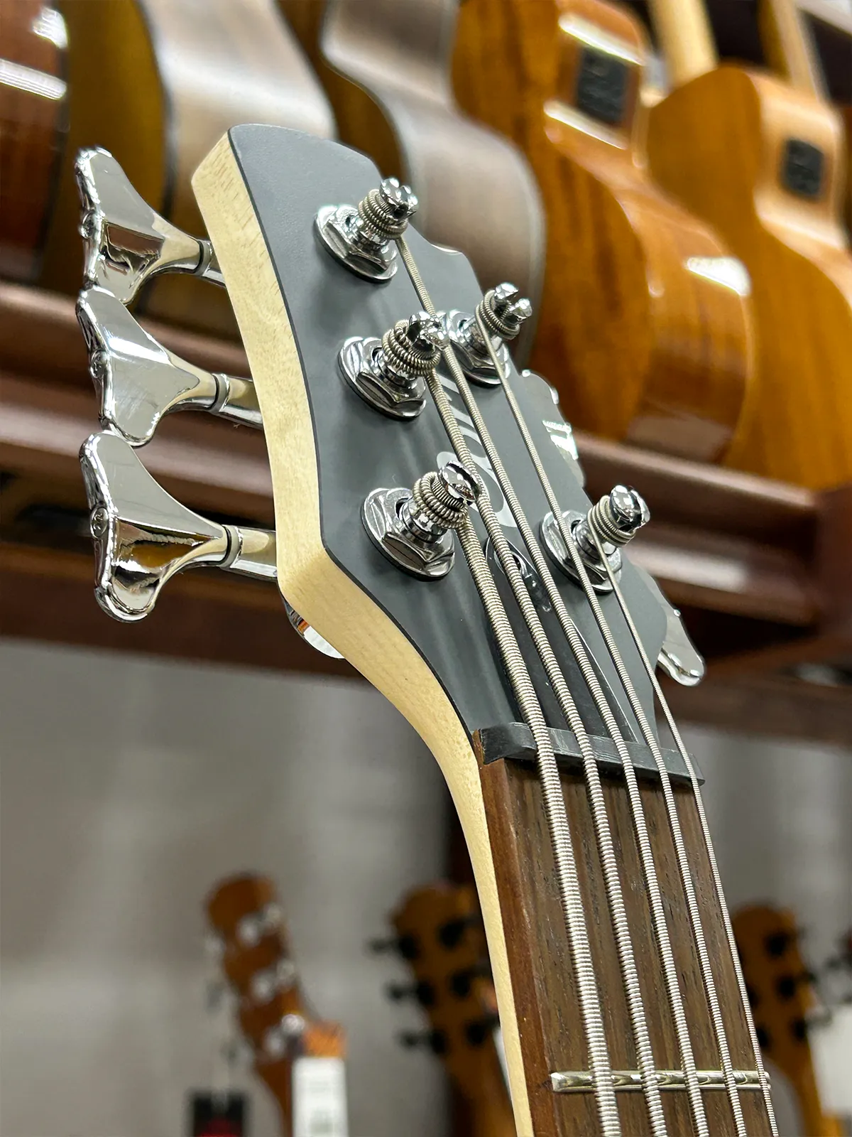 Cort Action-Bass-V-Plus-BK (голова грифа)